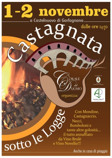 Castagnata sotto le logge
